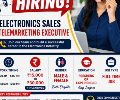Tele Sales Executive Jobs in Tiruppur
